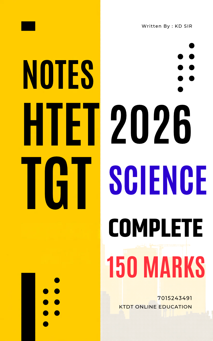 HTET TGT SCIENCE COMPLETE 150 MARKS